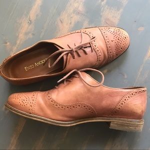 Enzo Angiolini Women's Wingtip Oxford Shoes